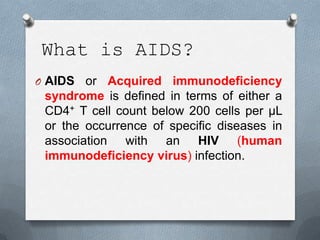 HIV/AIDS REPORT MT LAWS | PPT