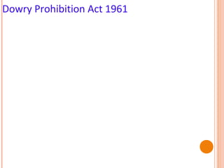 Dowry Prohibition Act 1961

 