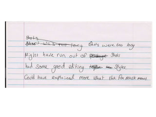 Question 3 - Feedback