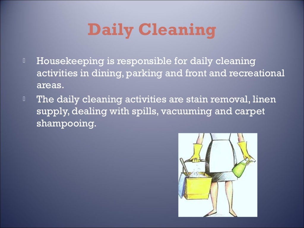 Chapter 1 Introduction of Housekeeping Department