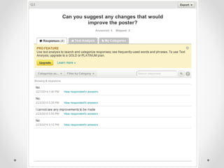 Target Audience Research: Survey Monkey