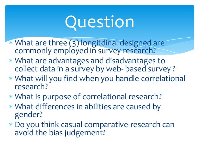 Causal comparative dissertation
