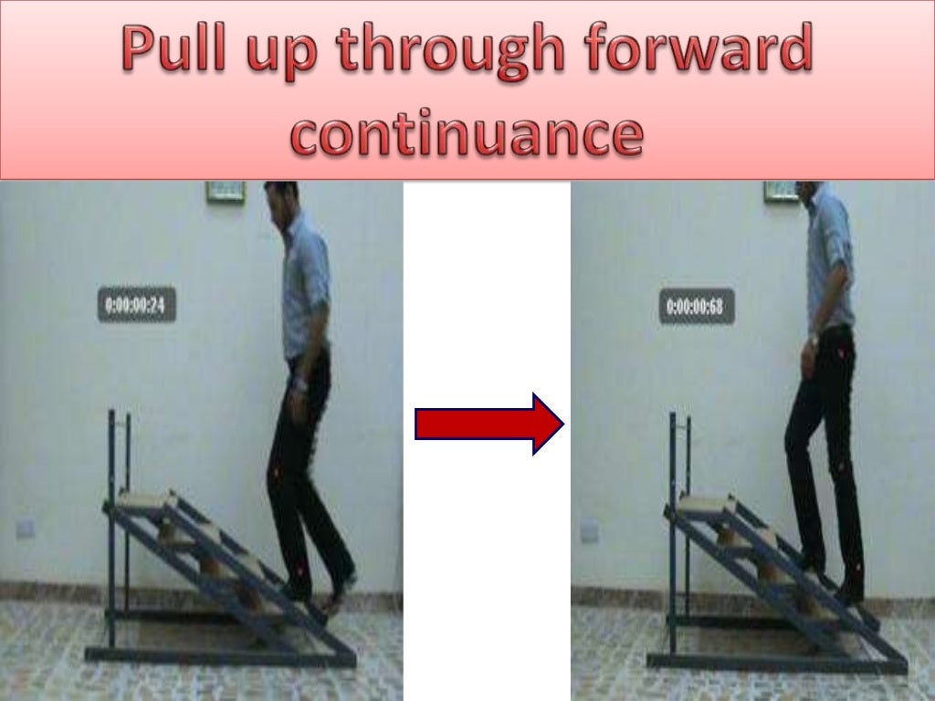 biomechanics of stair climbing