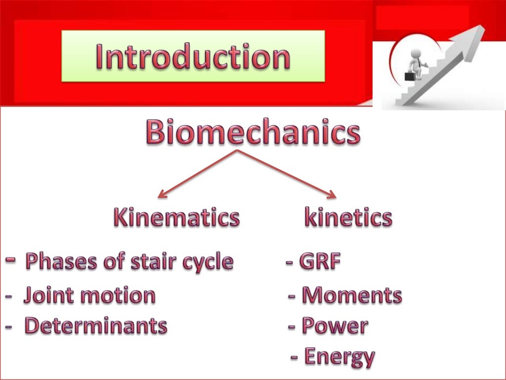biomechanics of stair climbing