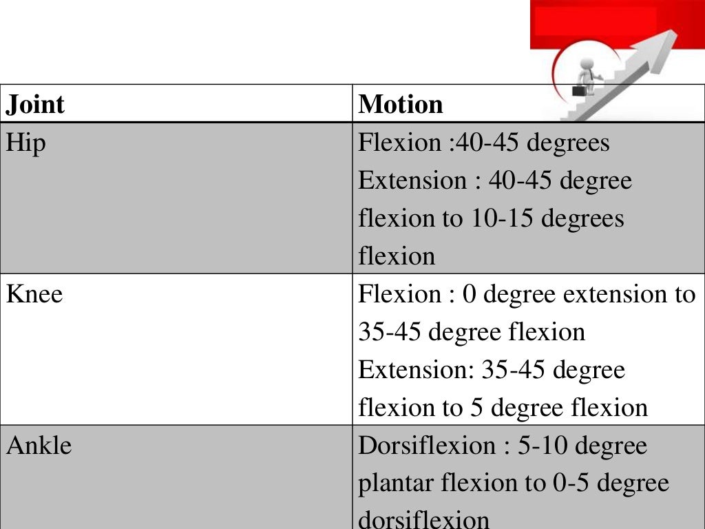 biomechanics of stair climbing