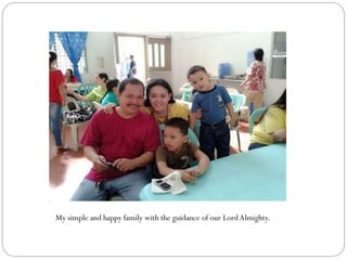My simple and happy family with the guidance of our LordAlmighty.
 