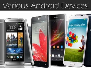 Various Android Devices
 