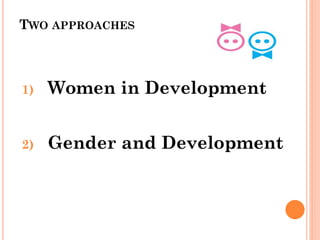Gender and Development | PPTX