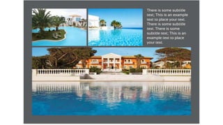 Hotel Presentation in Power Point