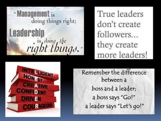 INTERPERSONAL  RELATIONSHIP  AND  LEADERSHIP