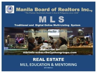 Manila Board of Realtors Inc. MLS