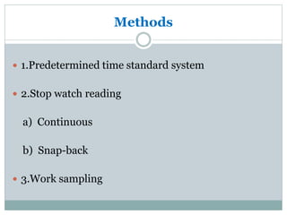 TIME STUDY | PPTX