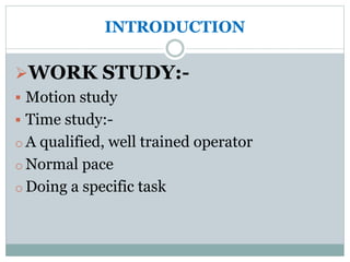 TIME STUDY | PPTX