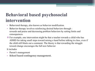 ADHD and its strategies | PPTX