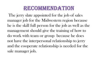 Case Study Of Star Salesperson | PPTX
