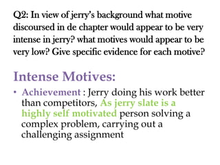 Jerry Resolving Problem Case Study Of Star Salesperson | PPTX