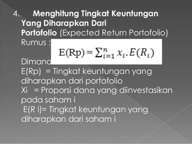 Analisis Investasi Dan Manajemen Portofolio Dan Perekonomian Indonesia