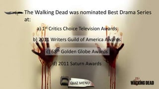 The Walking Dead | PPTX