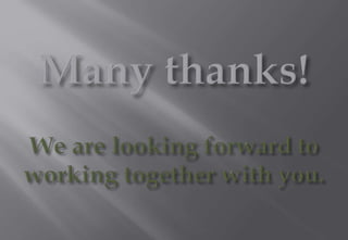 Presentation#1 How to get more customers...