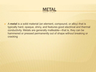 raw materials for designers and enginers | PPT