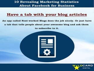 10 Revealing Marketing Statistics About Facebook for Business