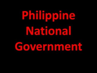 Philippine
National
Government
 