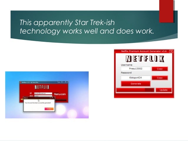 Netflix Premium Account Generator
