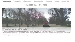 Mahara and Other E-portfolio Examples | PPTX