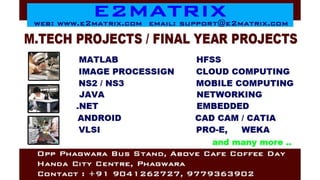 digital image processing projects | PPT