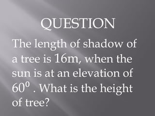 Heights and distances | PDF