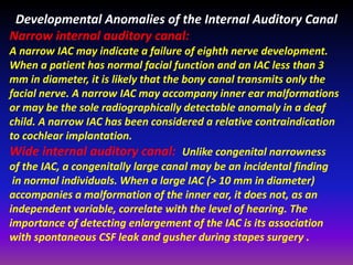 Presentation1.pptx, radiological imaging of inner ear diseases | PPT