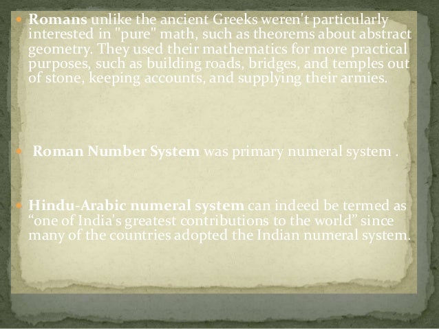 evolution of number system from ancient to modern ppt Ancient india's contribution to science and technology.