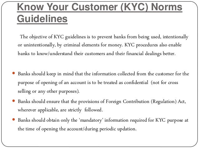 Rbi Guidelines For Banks