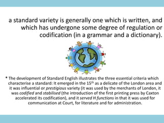 Sociolinguistic Aspect of Language | PPTX