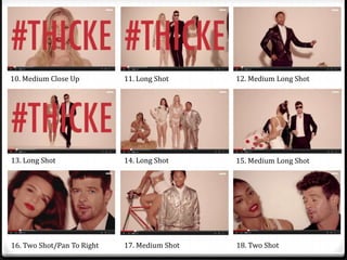 10. Medium Close Up 11. Long Shot 12. Medium Long Shot 
13. Long Shot 14. Long Shot 15. Medium Long Shot 
16. Two Shot/Pan To Right 17. Medium Shot 18. Two Shot 
 