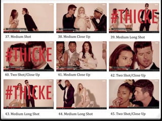 37. Medium Shot 38. Medium Close Up 39. Medium Long Shot 
40. Two Shot/Close Up 41. Medium Close Up 42. Two Shot/Close Up 
43. Medium Long Shot 44. Medium Long Shot 45. Two Shot/Close Up 
 