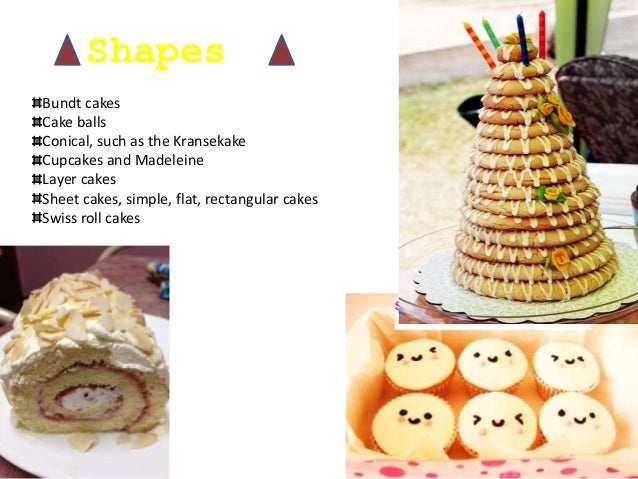 different types of cake types of cake