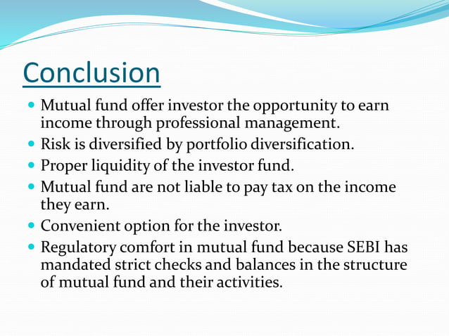 ppt on mutual funds | PPTX