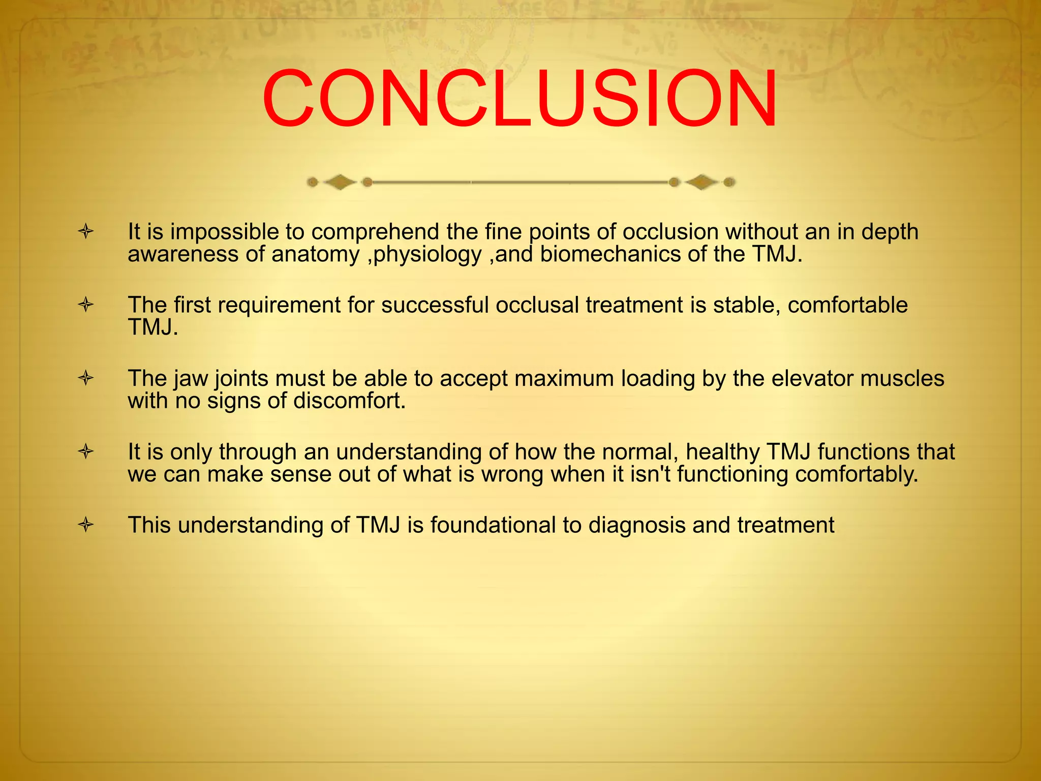 TMJ and its relation to periodontics | PPTX
