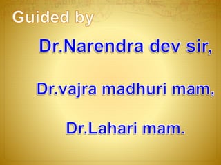 TMJ and its relation to periodontics