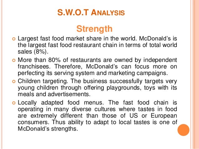 strength of mcdonalds And so it was, on 12 december, 1948, that the new revamped mcdonald's restaurant opened, and richard mcdonald cooked the first mcdonald's hamburger during the next few years, the restaurant went from strength to strength, and the building had a slight redesign. strength of mcdonalds And so it was, on 12 december, 1948, that the new revamped mcdonald's restaurant opened, and richard mcdonald cooked the first mcdonald's hamburger during the next few years, the restaurant went from strength to strength, and the building had a slight redesign.
