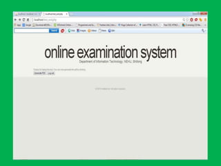 Online Examination System