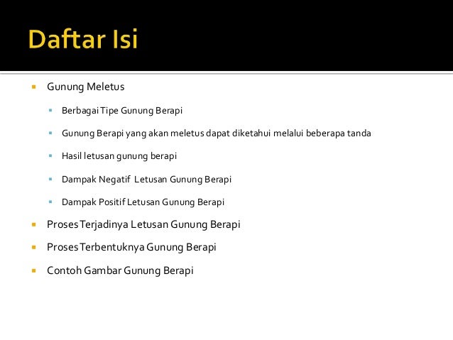 Bab Gunung Berapi