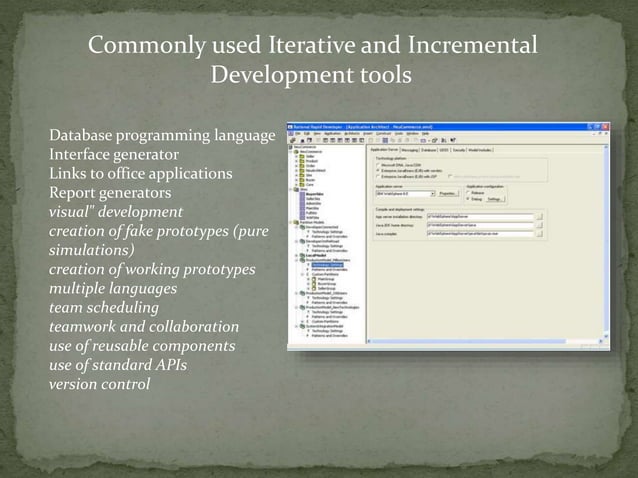 Iterative and Incremental Development (RAD) | PPT