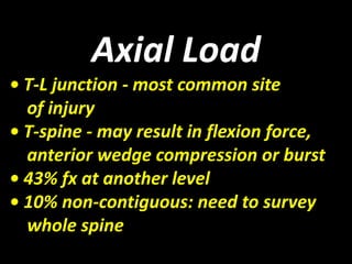 Presentation1.pptx, radiological imaging of spinal trauma and spinal ...