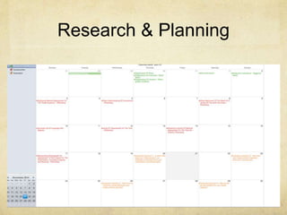 Research & Planning