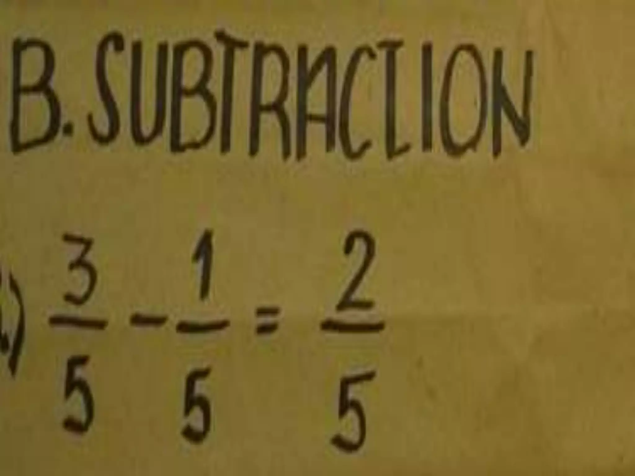 fractions