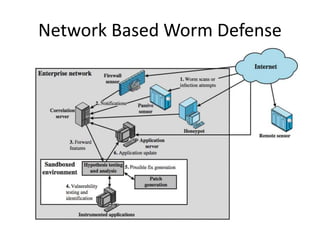 Network Based Worm Defense 
 