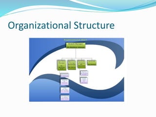 Organizational Structure 
 
