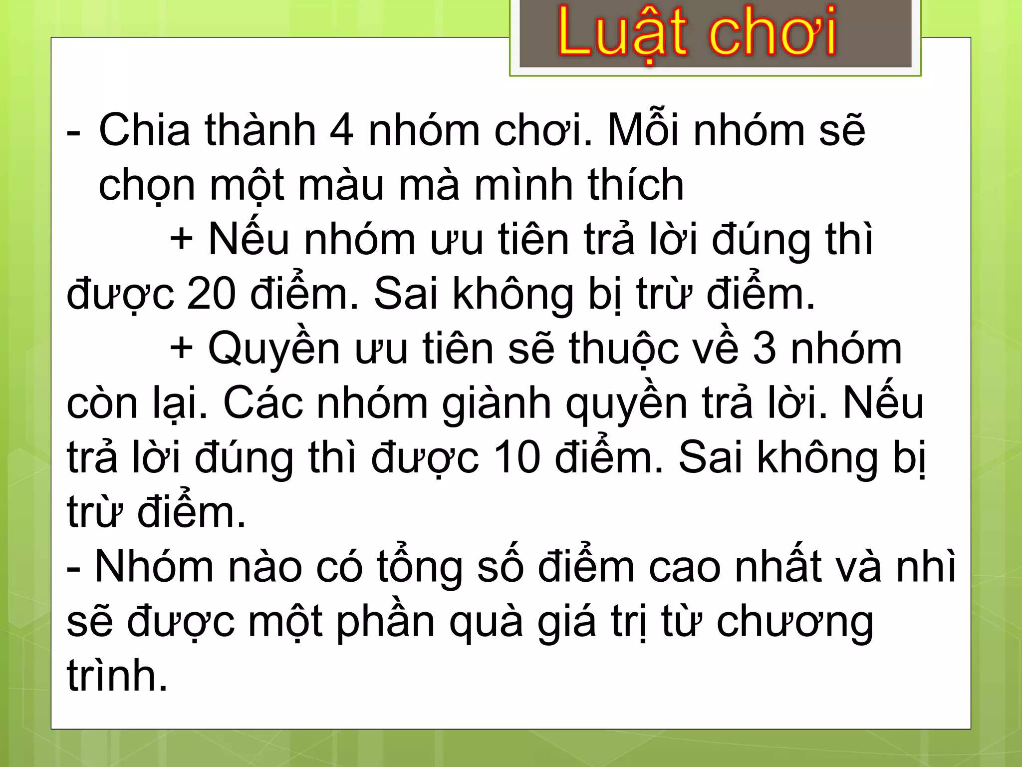 trò chơi